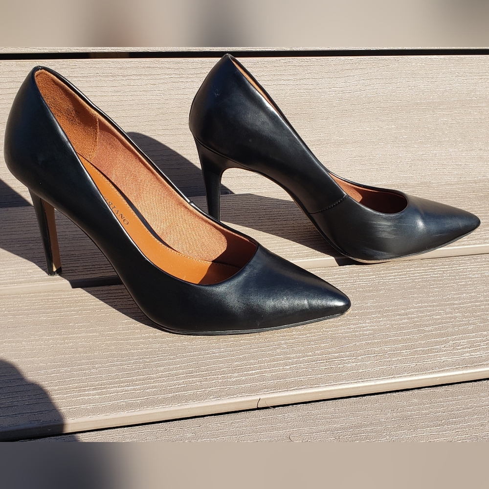 Black high heels